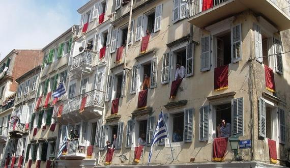 'easter @ corfu, greece/ the town's old section' - Κέρκυρα